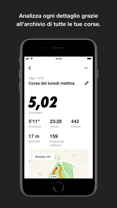 Nike Run Club: Running Coach Schermata dell'app #2