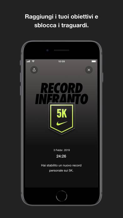 Nike Run Club: Running Coach Captura de pantalla de la aplicación #3