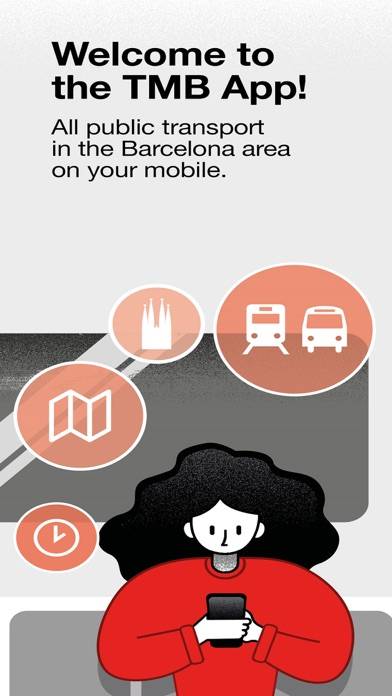 TMB App (Metro Bus Barcelona) screenshot