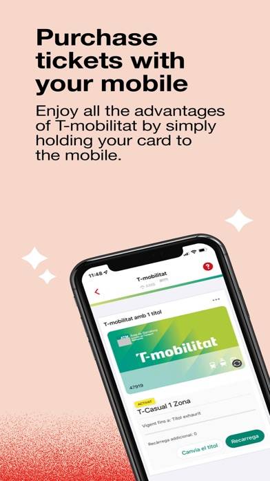 TMB App (Metro Bus Barcelona) Captura de pantalla de la aplicación