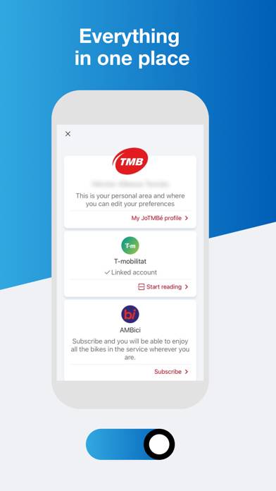 TMB App (Metro Bus Barcelona) Captura de pantalla de la aplicación