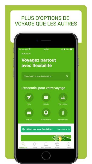 Go Voyages: Vols Pas Chers App screenshot #3