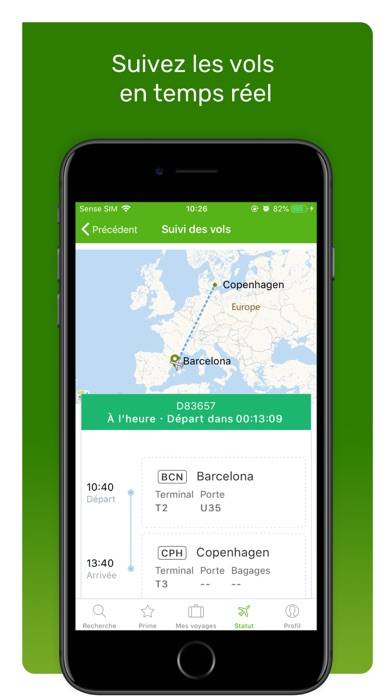 Go Voyages: Vols Pas Chers App screenshot