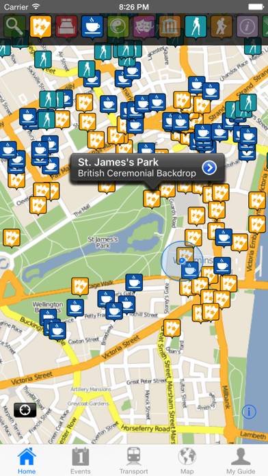 London Travel Guide Offline Captura de pantalla de la aplicación #1
