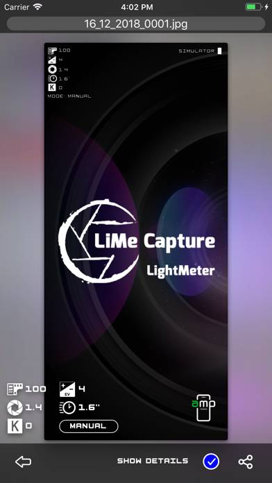 LiMe Capture Captura de pantalla de la aplicación #3