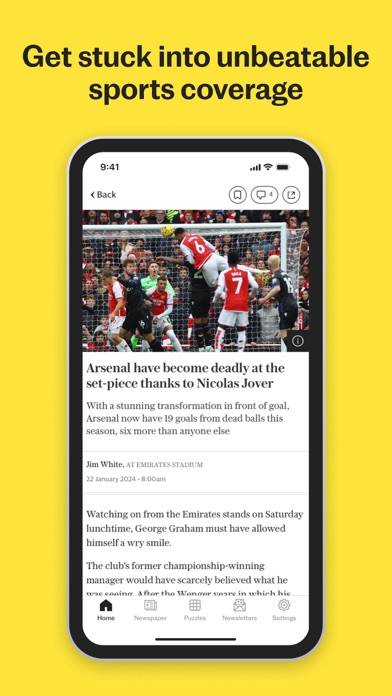 The Telegraph: UK & World News App screenshot #3