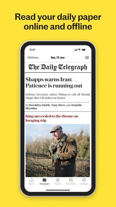 The Telegraph: UK & World News App screenshot #6