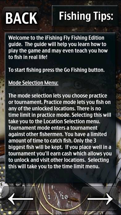 I Fishing Fly Fishing Edition Schermata dell'app #5