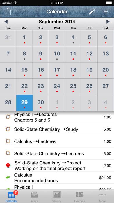Student Time Tracker Captura de pantalla de la aplicación #1