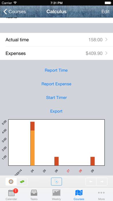 Student Time Tracker App screenshot #5
