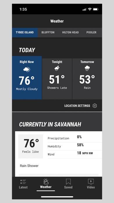 Wsav Now App screenshot
