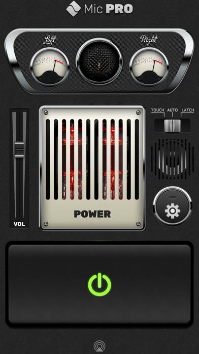 Microphone Pro Captura de pantalla de la aplicación #1