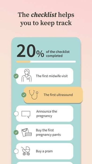 Pregnancy Tracker | Preglife App skärmdump #5