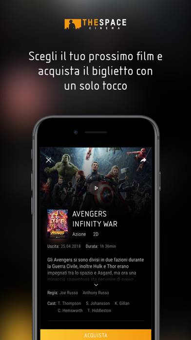 The Space Cinema Schermata dell'app #2