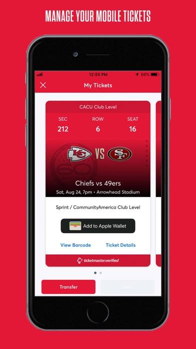 Kansas City Chiefs App-Screenshot #3