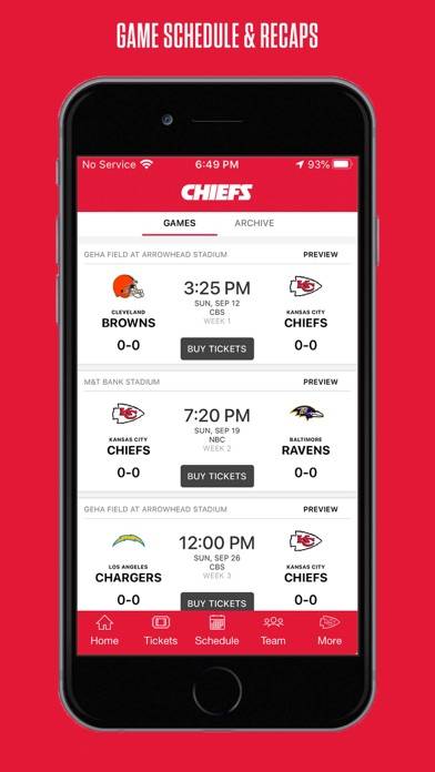 Kansas City Chiefs App-Screenshot #5