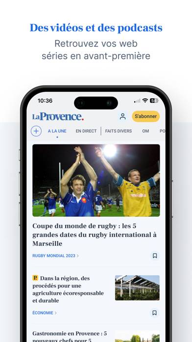 La Provence : actu en direct Capture d'écran de l'application #6