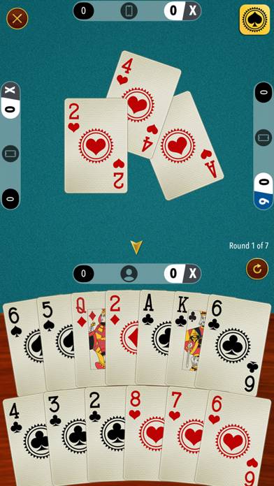 Batak Online trick taking game App screenshot #3