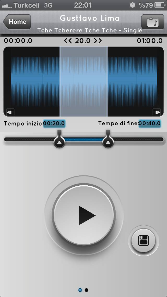 MP3 2 Ringtone Schermata dell'app #3