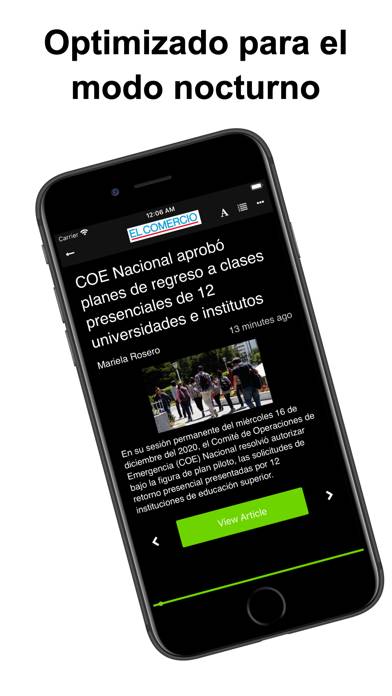 Noticias de última hora España App screenshot