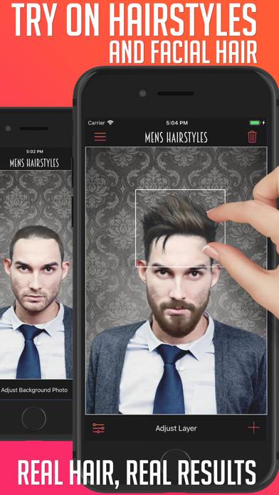 Men's Hairstyles App screenshot #1