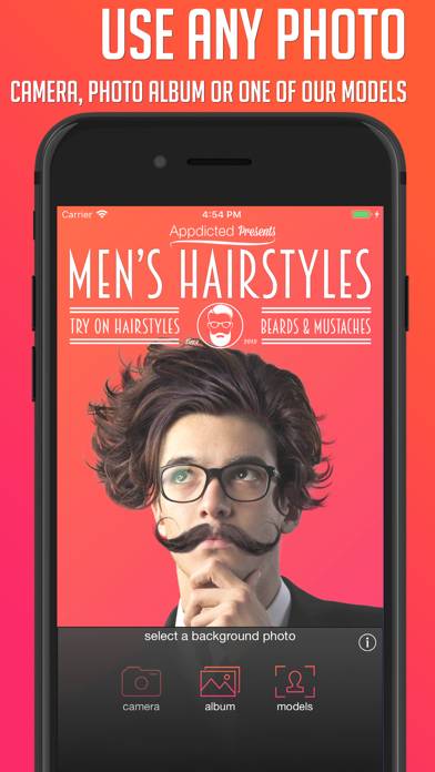 Men's Hairstyles App screenshot #4