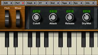 NLog MIDI Synth Captura de pantalla de la aplicación #1