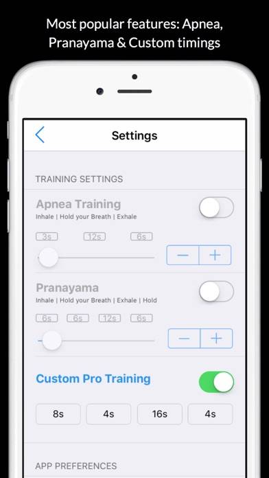Apnea Trainer App screenshot #4