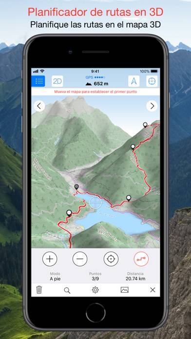 Maps 3D PRO Captura de pantalla de la aplicación #4