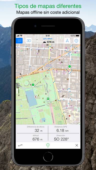 Maps 3D PRO Captura de pantalla de la aplicación #5