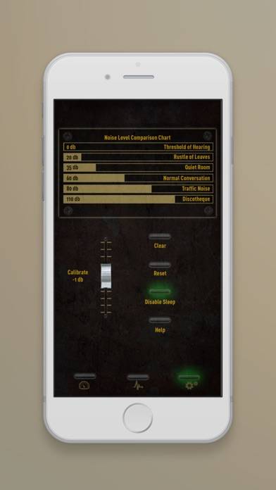 Sound Level Meter Captura de pantalla de la aplicación #3