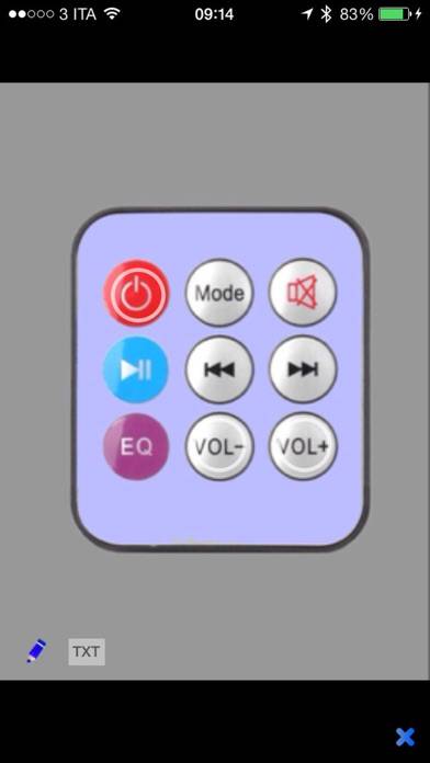 Domotica Schermata dell'app