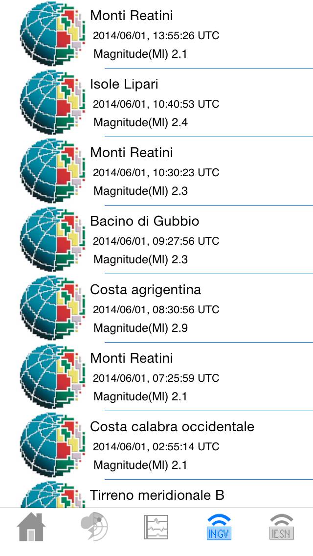 SeisMeteo Pro Schermata dell'app