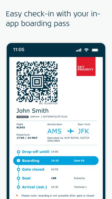KLM App-Screenshot #5