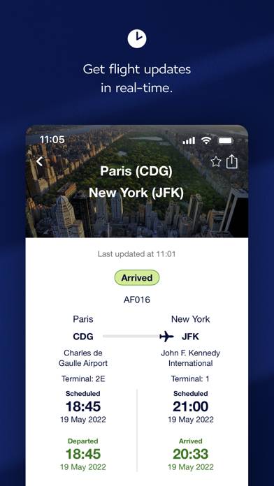 Air France Captura de pantalla de la aplicación #6