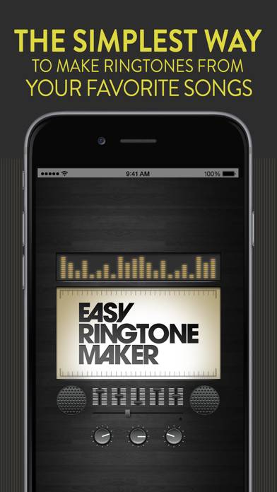 Easy Ringtone Maker App skärmdump #1