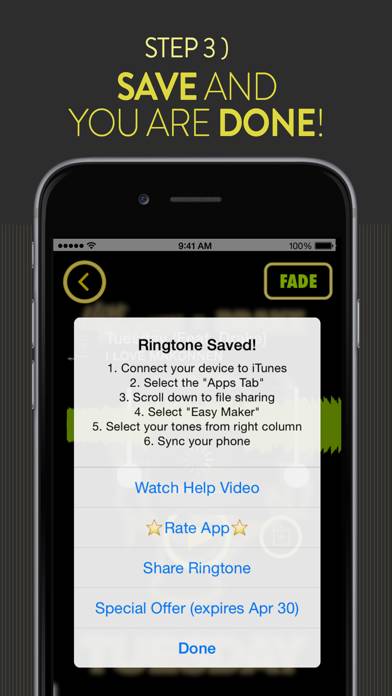 Easy Ringtone Maker Скриншот приложения #4