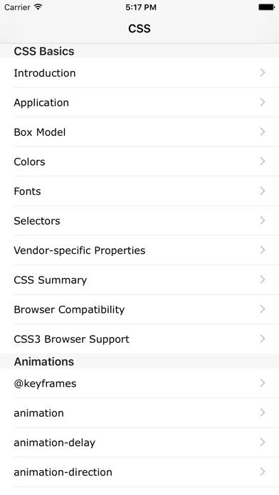 CSS Pro Quick Guide Schermata dell'app #1