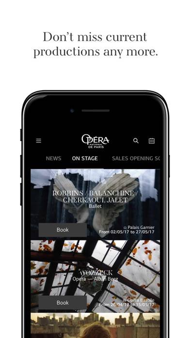 Opéra national de Paris Capture d'écran de l'application #1