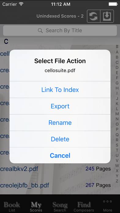 IGigBook Mobile Capture d'écran de l'application #4