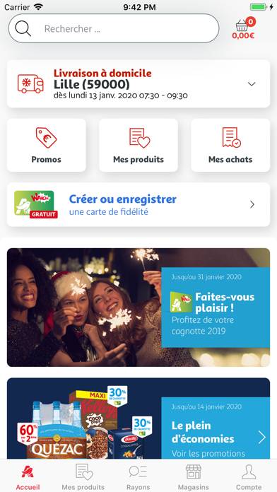 Auchan France Capture d'écran de l'application #2