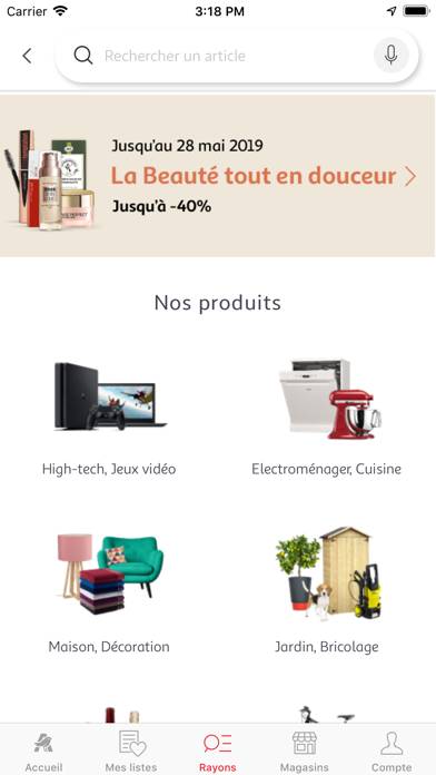 Auchan France Capture d'écran de l'application #5