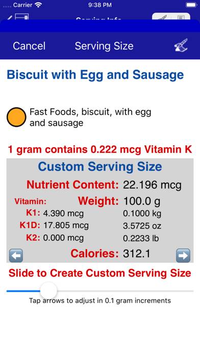 Vitamin K App screenshot #5