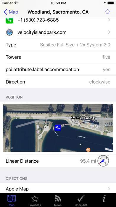 Cable Parks App-Screenshot #2