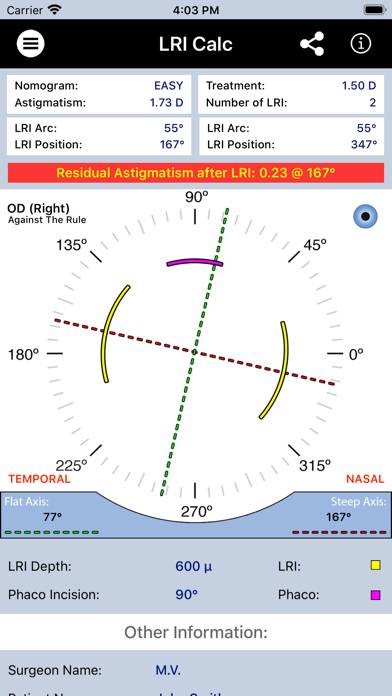 LRI Calc Schermata dell'app