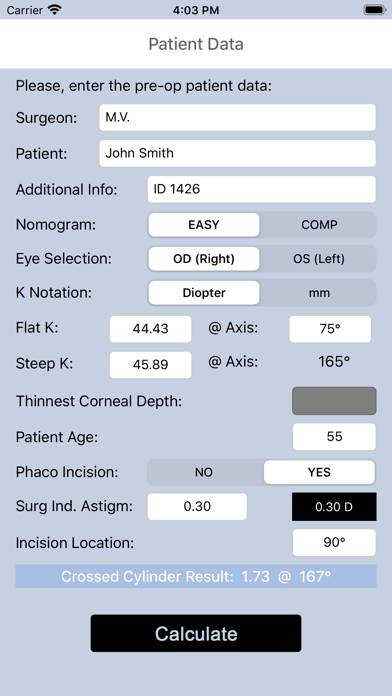 LRI Calc Schermata dell'app