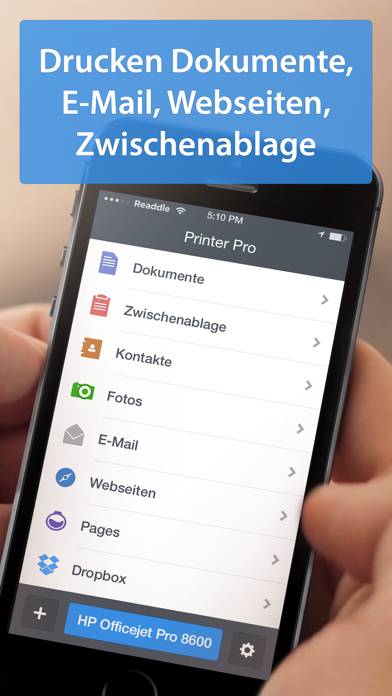 Printer Pro von Readdle Captura de pantalla de la aplicación #2