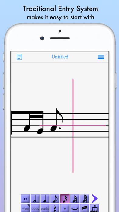 IWriteMusic Captura de pantalla de la aplicación #4