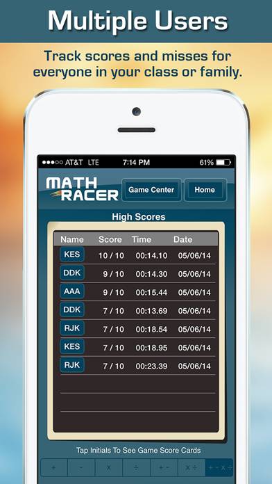 Math Racer Deluxe App screenshot #3