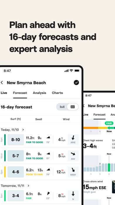 Surfline: Wave & Surf Reports Captura de pantalla de la aplicación #4